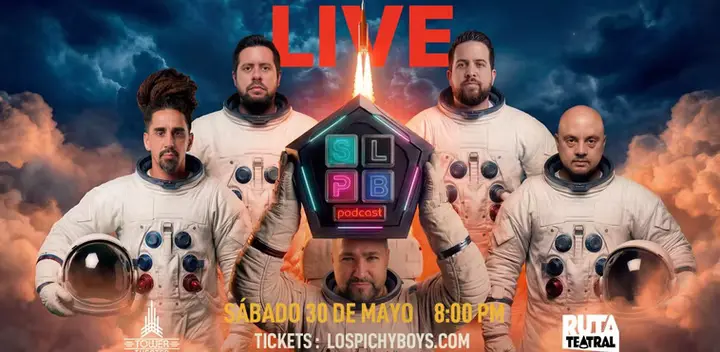 Poster del show Podcast en Vivo en Miami, FL